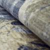 Superior Glenbrook Modern Abstract Indoor Area Rug with Foam Backing for Living Room, Bedroom, Office, Kitchen, Dining, Washable Rugs, Xander Collection, 4′ x 6′, Brown-Beige(4′ x 6′)