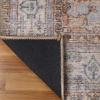 Superior Indoor Area Rug, Cotton Backing, Medallion Rugs for Dining, Kitchen Floors, Office, Soft Floor Cover, Traditional Wildlife Aesthetic, Copley Collection, 9′ x 12′, Brown(Light Brown)