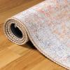 Superior Indoor Area Rug, Cotton Backing, Medallion Rugs for Dining, Kitchen Floors, Office, Soft Floor Cover, Traditional Wildlife Aesthetic, Copley Collection, 9′ x 12′, Brown(Butterscotch – Z)