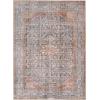 Superior Indoor Area Rug, Cotton Backing, Medallion Rugs for Dining, Kitchen Floors, Office, Soft Floor Cover, Traditional Wildlife Aesthetic, Copley Collection, 9′ x 12′, Brown(Latte – Z)