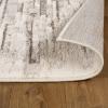 Superior Indoor Area Rug, Jute Backing, Soft Modern Rugs for Entryway, Kitchen Floors, Office Floor Cover, Floral Medallion Rugs, Rangoli Collection, 4′ x 6′, Blue(Chocolate)