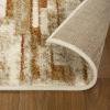 Superior Indoor Area Rug, Jute Backing, Soft Modern Rugs for Entryway, Kitchen Floors, Office Floor Cover, Floral Medallion Rugs, Rangoli Collection, 4′ x 6′, Blue(Rust – Z)