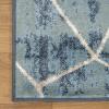 Superior Indoor Area Rug, Jute Backing, Soft Modern Rugs for Entryway, Kitchen Floors, Office Floor Cover, Modern Cobblestone Rugs, Vegas Collection, 7′ x 9′, Blue