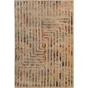 Superior Indoor Area Rug or Runner, Patchwork Rustic Leaves Floor Decor, Soft Plush Rugs for Living Room, Office, Kitchen, Dining, Aesthetic Home Accessories, Zelder Collection 2ft 7in x 8ft – Beige(Ivory)