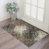 Superior Millbrae Floral Medallion Indoor Area Rug for Living Room, Bedroom, Office, Kitchen, Dining, Washable Rugs, Jute Backing, Elegant Leigh Collection, 2′ x 3′, Blue(Blue)