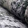 Superior Modern Medallion Area Rug for Living Room, Bedroom, Office, Kitchen, Dining, Washable Rugs, Foam Backing, Marulan Collection, 5′ x 8′, Blue-Gray