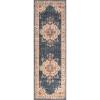 SUPERIOR Octavia Area Rug, 7′ 8′ x 10′, Dark Blue(Dark Blue)