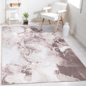 Superior Indoor Area Rug, Cotton Backing, Medallion Rugs for Dining, Kitchen Floors, Office, Soft Floor Cover, Traditional Wildlife Aesthetic, Copley Collection, 9′ x 12′, Brown(Beige)