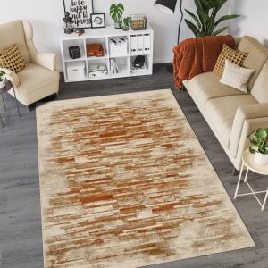 Superior Indoor Area Rug, Jute Backing, Soft Modern Rugs for Entryway, Kitchen Floors, Office Floor Cover, Floral Medallion Rugs, Rangoli Collection, 4′ x 6′, Blue(Rust – Z)