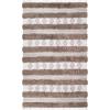 Superior Hand-Tufted Wool Indoor Large Area Rug, Geometric Home Decor for Living Room, Kitchen/Dining, Bedroom, Office, Entryway, Soft Cotton Backing, Raffi Collection, 4′ x 6′, Silver/Grey(Olive)