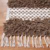 Superior Hand-Tufted Wool Indoor Large Area Rug, Geometric Home Decor for Living Room, Kitchen/Dining, Bedroom, Office, Entryway, Soft Cotton Backing, Raffi Collection, 4′ x 6′, Silver/Grey(Olive)