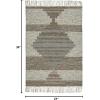 Superior Hand-Tufted Wool Indoor Large Area Rug, Modern Geometric Home Floor Decor for Living Space, Bedroom, Dining Room, Kitchen, Office, Cotton Backed, Sayah Collection, Grey, 8′ X 10′(Grey)