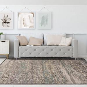 Superior Distressed Astrid Area Rug 5′ x 8′ Grey(Grey)