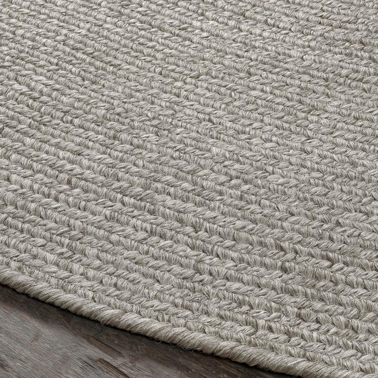 imageSuperior IndoorOutdoor Area Rug Reversible Braided Floor Decor for Living Room Kitchen Patio Front Porch Modern Boho Farmhouse Rugs Hardwood Bedroom Accessories 5 x 8 Canvas
