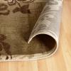 Superior Indoor Area Rug, Jute Backing, Modern Floral Rugs for Entryway, Living Room, Kitchen Floors, Bedroom, Office Floor Cover, Color Block Rugs, Storyville Scroll Collection, 8′ x 10′, Chocolate(Chocolate – Z)