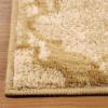 Superior Indoor Large Area Rug, Jute Backed, Perfect for Living/ Dining Room, Bedroom, Office, Kitchen, Entryway, Modern Geometric Trellis Floor Decor, Viking Collection, 8′ x 10′, Red Blue(Beige)