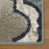Superior Indoor Large Area Rug, Jute Backed, Perfect for Living/ Dining Room, Bedroom, Office, Kitchen, Entryway, Modern Geometric Trellis Floor Decor, Viking Collection, 8′ x 10′, Red Blue(Deep Royal)