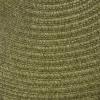 Superior Jute Oval Indoor Runner Rug, Green