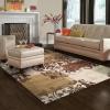 Superior Indoor Area Rug, Jute Backing, Modern Floral Rugs for Entryway, Living Room, Kitchen Floors, Bedroom, Office Floor Cover, Color Block Rugs, Storyville Scroll Collection, 8′ x 10′, Chocolate(Chocolate – Z)