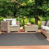 Superior Indoor/Outdoor Area Rug, Reversible Braided Floor Decor for Living Room, Kitchen, Patio, Front Porch, Modern Boho Farmhouse Rugs, Hardwood, Bedroom Accessories, 3′ x 5′, Canvas