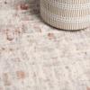 Superior Kailani Indoor Area Rug with Cotton Backing, Perfect for Hallways, Entryway, Office, Living Room, Hardwood, Tile, or Carpet Cover, Oriental Modern Floral Medallion, 10′ x 14′, Blue-Cream(Ivory Orange)