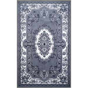 Superior 2.6x8RUG-SERAPHINA Area Rug, 2′ 7″ x 8′ Runner, Black/White(4′ x 6′ (Rectangular))