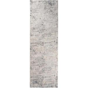 Superior Kailani Indoor Area Rug with Cotton Backing, Perfect for Hallways, Entryway, Office, Living Room, Hardwood, Tile, or Carpet Cover, Oriental Modern Floral Medallion, 10′ x 14′, Blue-Cream(Blue)