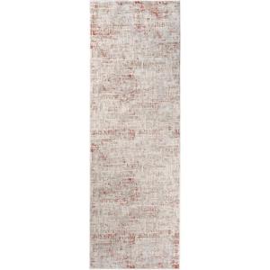 Superior Kailani Indoor Area Rug with Cotton Backing, Perfect for Hallways, Entryway, Office, Living Room, Hardwood, Tile, or Carpet Cover, Oriental Modern Floral Medallion, 10′ x 14′, Blue-Cream(Ivory Orange)