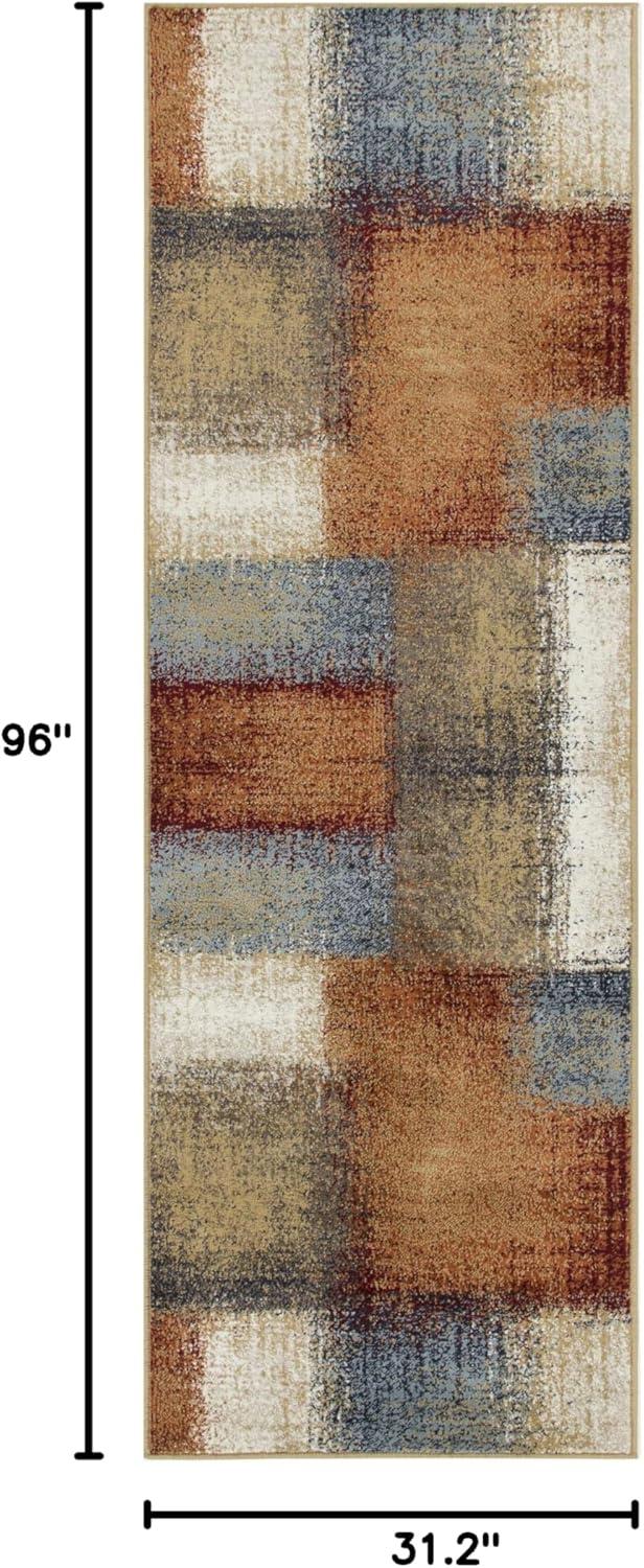 imageSuperior Indoor Area Rug or Runner Modern Geometric Abstract Floor Decor Jute Backed Rugs for Bedroom Entryway LivingDining Room Kitchen Office Dorm Nilaya Collection 2 6 x 8 CamelCamel