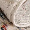 SUPERIOR Indoor Large Area Rug, Modern Farmhouse Medallion Decor for Living/Dining Room, Office, Bedroom, Entryway, Kitchen, Home Floor Throw, Jute Backed Rugs, Marquis Collection, 5′ x 8′, Teal(Teal)