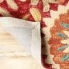 Superior Floral Medallion Eclectic Modern Country Cottage Hand-Tufted Handmade Wool Indoor Area Rug, Rust, 4′ Wide x 6′ Long(Rust)