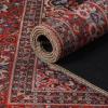 Superior Indoor Area Rug, Cotton Backing, Floral Medallion Rugs for Kitchen Floors, Office, Soft Floor Cover, Modern Home Decor, Fiorella Collection, 5′ x 7′ 6″, Berry Red