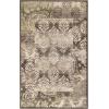 Superior Indoor Area Rug, Jute Backing, Geometric Paisley Floor Decor for Office, Living Room, Dining, Kitchen Floors, Bedroom, Entryway, Modern Rugs, Mystique Collection, 5′ x 8′, Brown(Brown – Z)