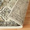 Superior Indoor Area Rug, Jute Backing, Modern Plush Rugs for Entryway, Living Room, Kitchen Floors, Bedroom, Hallway, Office Floor Cover, Medallion Rugs, Mayfair Collection, 5′ x 8′, Ivory(Ivory)