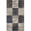 Superior Indoor Large Area Rug, Modern Abstract Style with Jute Backing, Floor Decor for Office, Living Room, Dorm, Kitchen, Dining, Entryway, Hardwood Throw, Brentwood Collection, 4′ x 6′, Black