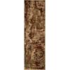 Superior Indoor Large Area Rug, Modern Decor for Bedroom, Living/Dining Room, Office, Kitchen, Entryway, Playroom, Kids, Hardwood Floor Throw, Jute Backing, Kahuna Collection, 8′ x 10′, Rivulet(Camel)