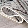 Superior Indoor Small Area Rug, Jute Backed, Perfect for Entryway, Office, Living/Dining Room, Bedroom, Kitchen, Hardwood Floor, Geometric Modern Decor, Ozark Collection, 4′ x 6′, Slate