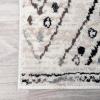 Superior Indoor Small Area Rug, Jute Backed, Perfect for Entryway, Office, Living/Dining Room, Bedroom, Kitchen, Hardwood Floor, Geometric Modern Decor, Ozark Collection, 4′ x 6′, Slate