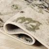 Superior Jacobean 3 Piece Indoor Area Rug Set, Jute Back, Modern Floral Decor for Hallway, Entry, Office, Kitchen, Bedroom, Living Room Floors, Plush Rugs, 2′ 7″ x 8′, 5′ x 8′, 8′ x 10′, Beige Brown(Multi-colored)