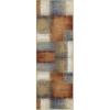 Superior Indoor Area Rug or Runner, Modern Geometric Abstract Floor Decor, Jute Backed Rugs for Bedroom, Entryway, Living/Dining Room, Kitchen, Office, Dorm, Nilaya Collection, 2′ 6″ x 8′, Camel(Camel)