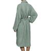 Cotton Unisex Terry Robe, Soft And Absorbent Robes For Men And Women, Bathroom Accessories(Sage)