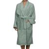 Cotton Unisex Terry Robe, Soft And Absorbent Robes For Men And Women, Bathroom Accessories(Sage)