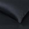 Superior 100% Egyptian Cotton 400 Thread Count Solid 2-Piece Pillowcase Set, King, Navy Blue