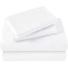 Superior Egyptian Cotton 400 Thread Count Bed Sheet Set, 1 Elastic Deep Pocket Fitted Sheet, 1 Flat Sheet, 2 Pillowcases, Soft Bedding, Luxury Sheets, Sateen Weave, California King Size, Sage(B White – Z)
