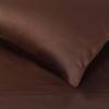 Superior Egyptian Cotton 400 Thread Count Bed Sheet Set, 1 Elastic Deep Pocket Fitted Sheet, 1 Flat Sheet, 2 Pillowcases, Soft Bedding, Luxury Sheets, Sateen Weave, California King Size, Sage(Dark Brown – Z)
