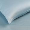 Superior Egyptian Cotton 400 Thread Count Bed Sheet Set, 1 Elastic Deep Pocket Fitted Sheet, 1 Flat Sheet, 2 Pillowcases, Soft Bedding, Luxury Sheets, Sateen Weave, California King Size, Sage(Light Blue – Z)