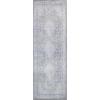 Superior Indoor Area Rug, Bohemian Geometric Home Floor Decor, Bedroom, Living/Dining Room, Office, Entry, Unique, Soft Cotton Backed Rugs, Sterling Collection, 3′ 6″ x 5′ 6″, Sangria(Alm – Sapphire Blue)