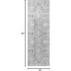 Superior Indoor Area Rug, Bohemian Geometric Home Floor Decor, Bedroom, Living/Dining Room, Office, Entry, Unique, Soft Cotton Backed Rugs, Sterling Collection, 3′ 6″ x 5′ 6″, Sangria(Elo – Charcoal)