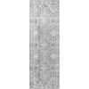 Superior Indoor Area Rug, Bohemian Geometric Home Floor Decor, Bedroom, Living/Dining Room, Office, Entry, Unique, Soft Cotton Backed Rugs, Sterling Collection, 3′ 6″ x 5′ 6″, Sangria(Elo – Charcoal)