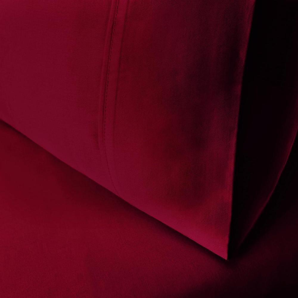 imageSuperior 100 Egyptian Cotton 400 Thread Count Solid 2Piece Pillowcase Set Standard GreyPurple